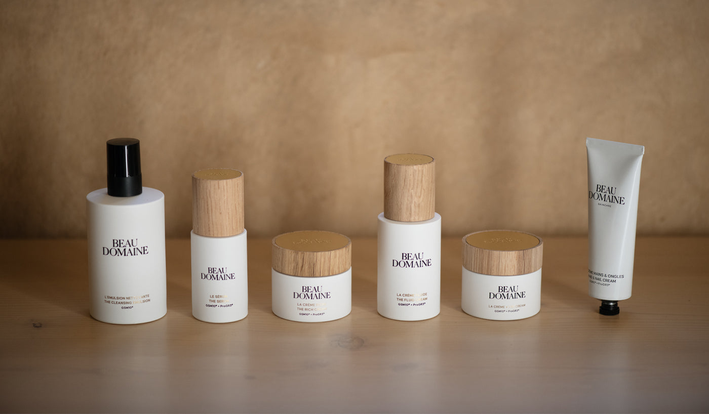 Beau Domaine Skincare by Brad Pitt & Famille Perrin
