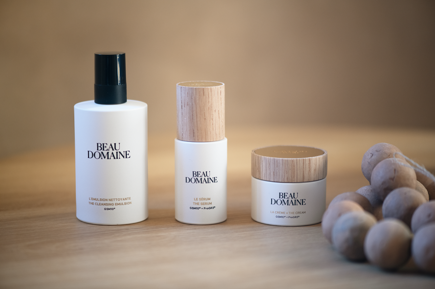 Beau Domaine Skincare by Brad Pitt & Famille Perrin