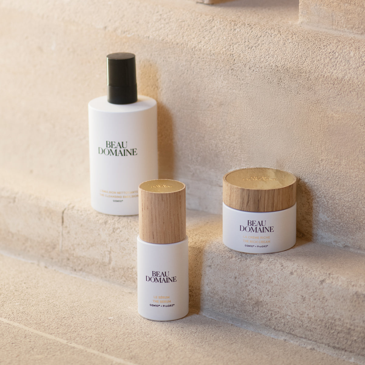 Beau Domaine Skincare by Brad Pitt & Famille Perrin